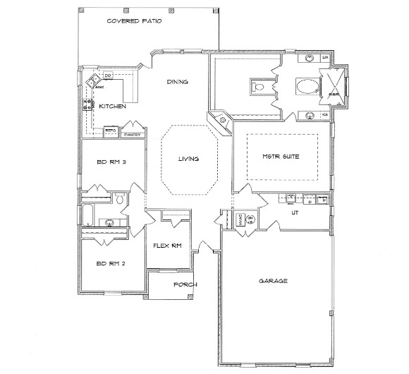 Floor Plan 2305 w Flex Room